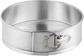 Soro Essentials- 10'' x 3'' Deep Aluminum Round Spring Form Pan- Leak Proof Cheesecake Pan Spring Form Pans with Removable Bottom and Quick Release Latch for Baking Cheesecake Cakes