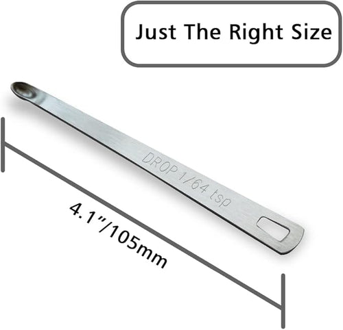 1PCS 1/64tsp(0.08ml) Mini Measuring Spoon, Small Teaspoon for Tiny Amounts
