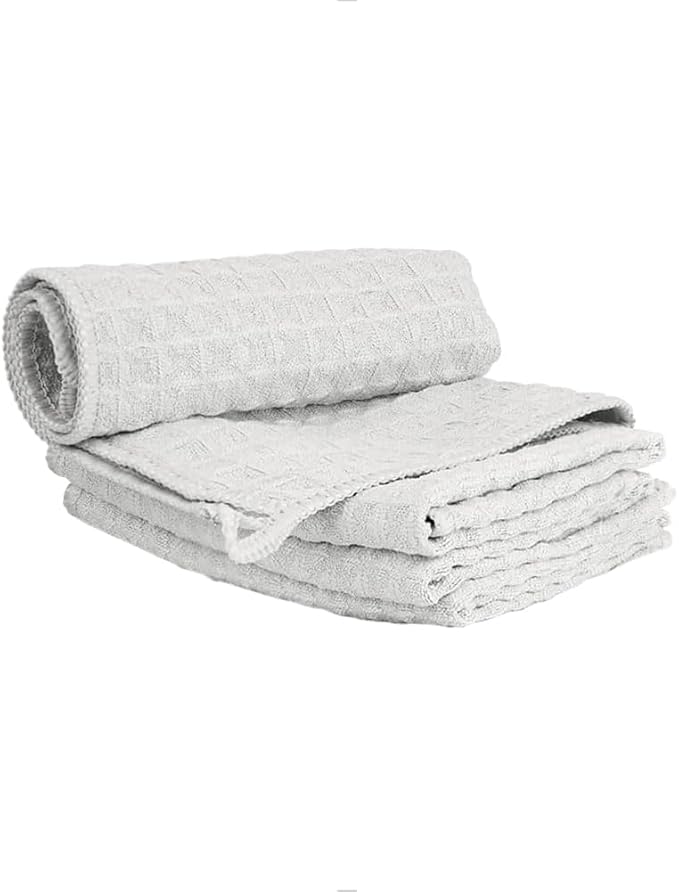 watchget 6 Pack Microfiber Espresso Barista Cleaning Towels