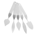 PRETYZOOM Stainless Steel Knife Baking Tool 8-Inch Chocolate Leaf Spatula for Cake and Mousse Decoration Baking Utensil for Precise Chocolate Leaf Forming