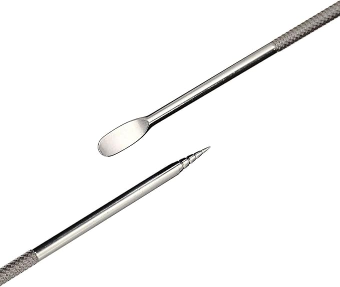 4 PCS Latte Art Pen Cinnamon Pen for Coffee,Barista Espresso Coffee Latte Art Tools Accessories for Coffee Bar Barista Make Creative Coffee Designs Decors,Stainless Steel Silver,LXLVOUEG