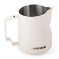 MHW Bomber 450ml/15.2oz Milk Frothing Pitcher - Stainless Steel Espresso Steaming Pitcher - Barista Latte Art Round Spout Milk Jug P6006W