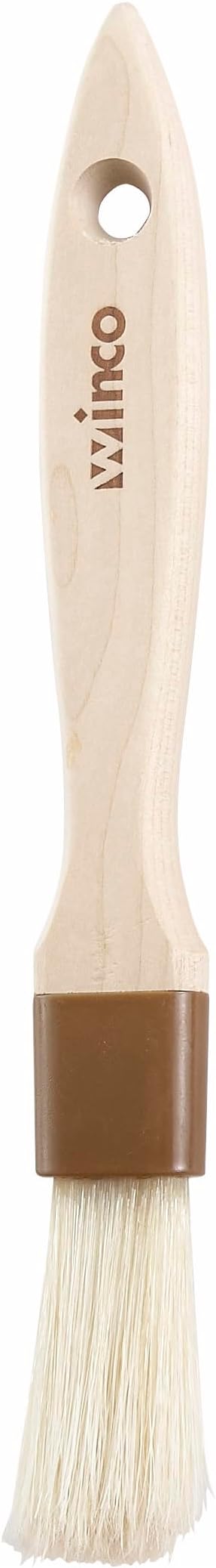 Winco 1 1/2" Boar Bristle Basting Brush