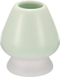 HARFINGTON Ceramic Chasen Stand 73mm Matcha Whisk Holder Teas Set Whisks Stand Traditional Matcha Tea Chasen Holder Tea Set Accessories for Tea Tasting, Green White