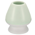 HARFINGTON Ceramic Chasen Stand 73mm Matcha Whisk Holder Teas Set Whisks Stand Traditional Matcha Tea Chasen Holder Tea Set Accessories for Tea Tasting, Green White