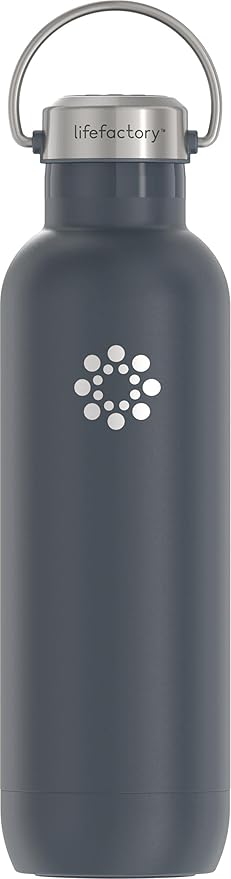 Lifefactory 24-Ounce Stainless Steel Vacuum-Insulated Sport Bottle