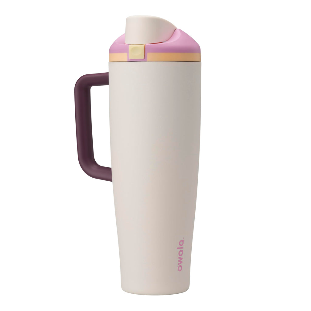 Owala FreeSip Tumbler Stainless Steel Water Bottle 40 oz Daybreak