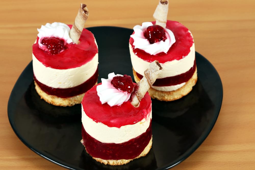 A Blend Above White Chocolate Raspberry Swirl Pie Mix - No-Bake Desserts, All Natural, Gluten Free, No MSG - Instant Dessert Mix, Fruit Dip, Bagel Topping, Frosting, Cheesecake Filling - Makes 16 Oz (Pack of 3)