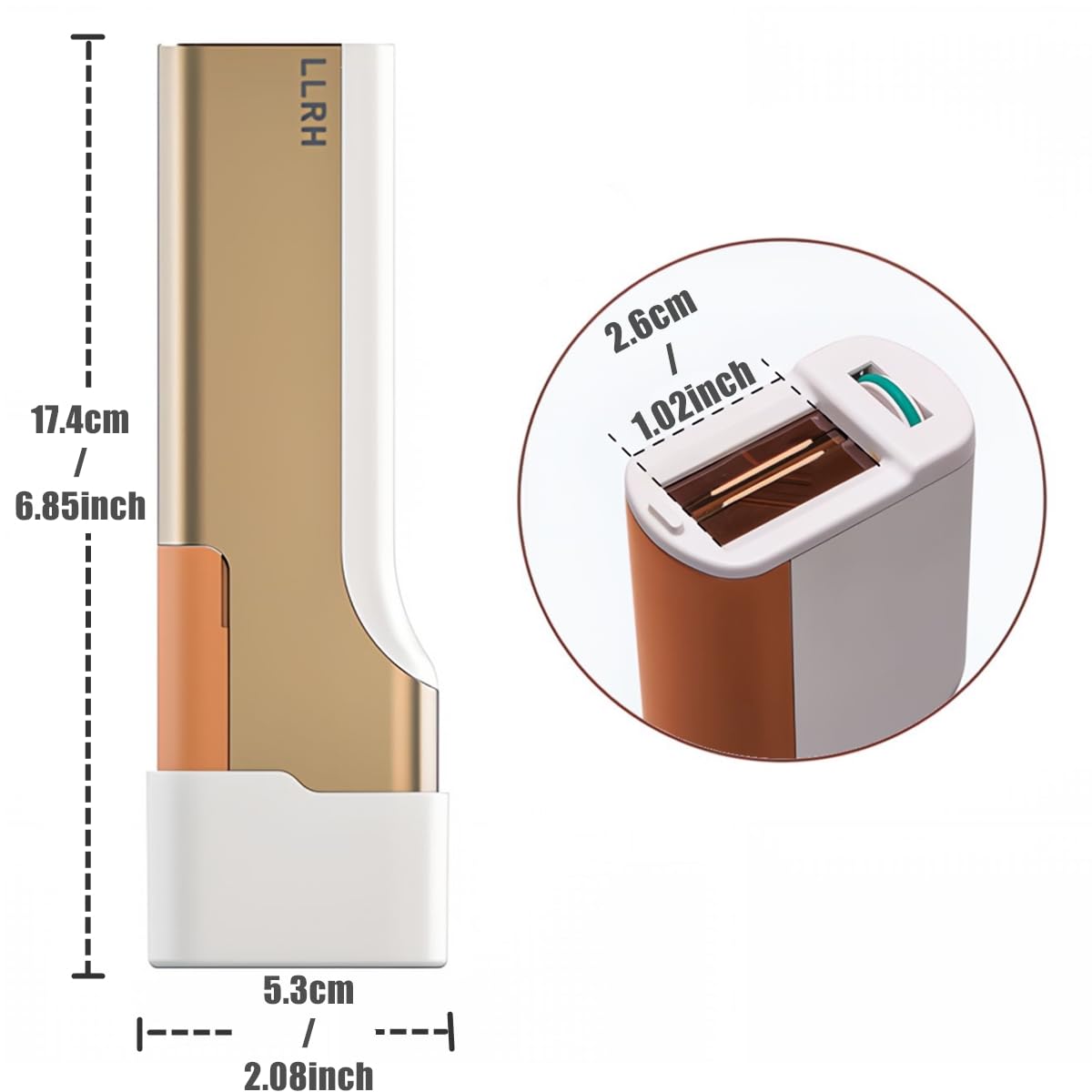 LLRH Latte Art Food PrintPen DIY Image for Coffee Beer Cocktails Macaron Cookie, Bluetooth, for Home, Small Shops (Brown)