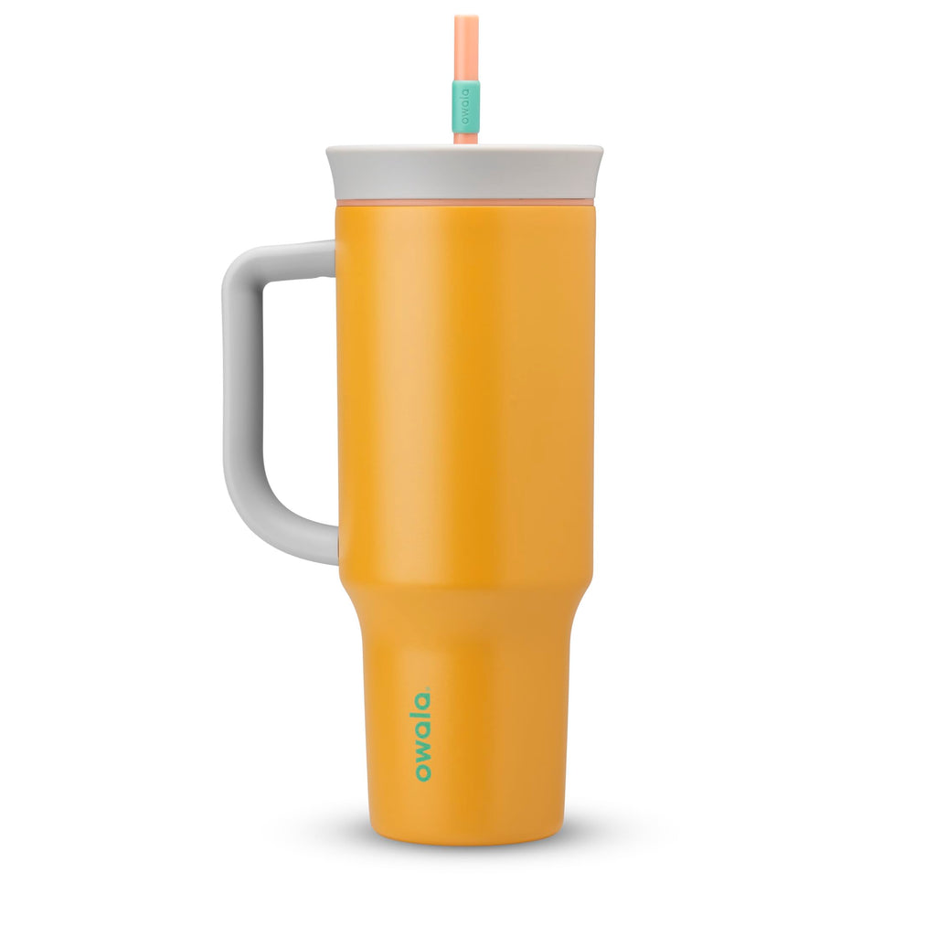 Owala Tumbler Stainless Steel Water Bottle 40 oz Tropical