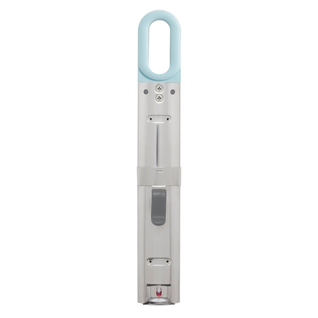 KitchenAid KQ907MW Curved Candy, Deep Fry and Craft Thermometer, Adjustable Silicone Coated Pan Clip, Mineral Water Handle