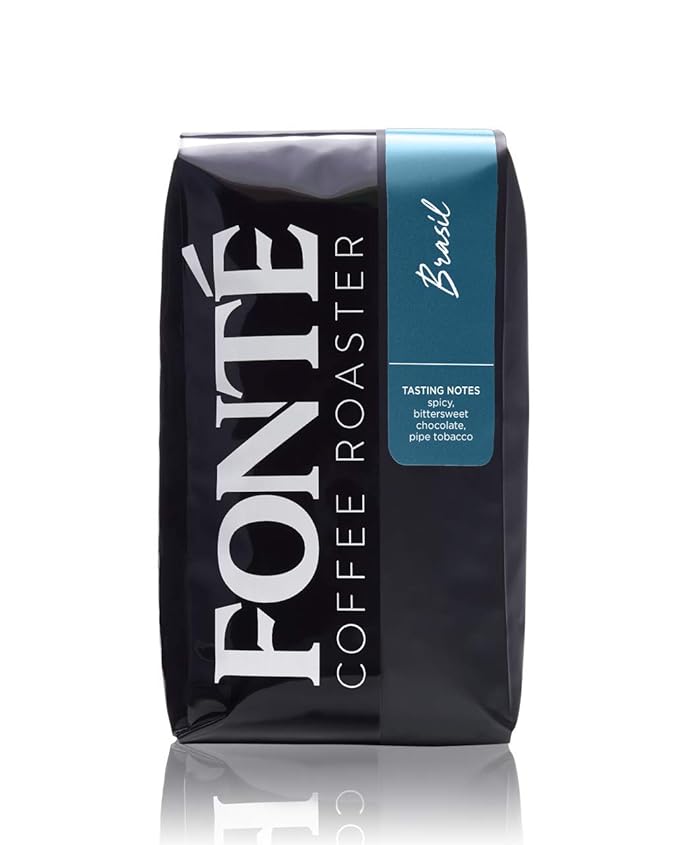 Fonte Coffee Roaster - French Press - Medium-Dark Fresh Roast - Roasted in Seattle - Single Origin - Bold, Tangy, Cocoa, Balanced - 12 oz - Espresso Reserve
