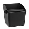 IAOSEN Large Square Knock Box Shock-absorbent Knock Box Espresso with Removable Knock Bar and Non-Slip Base Espresso Accessories for Home/Office (Large Black Knock Box)