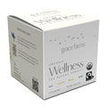 Grace Farms Wellness Organic Tea Blend Variety Box (12 Enveloped Sachets) | 4 Wellness Tea Variety | 3 Sachets of Each Tea With Adaptogens | Fairtrade & Kosher | Gives Back 100% of Profits