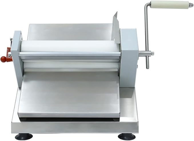 Manual Fondant Dough Sheeter, 12 inch Pastry Dough Roller, Croissant Baking Presser