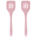Silicone Slotted Turner Set (2-Piece) Turner Spatulas for Eggs & Pancakes