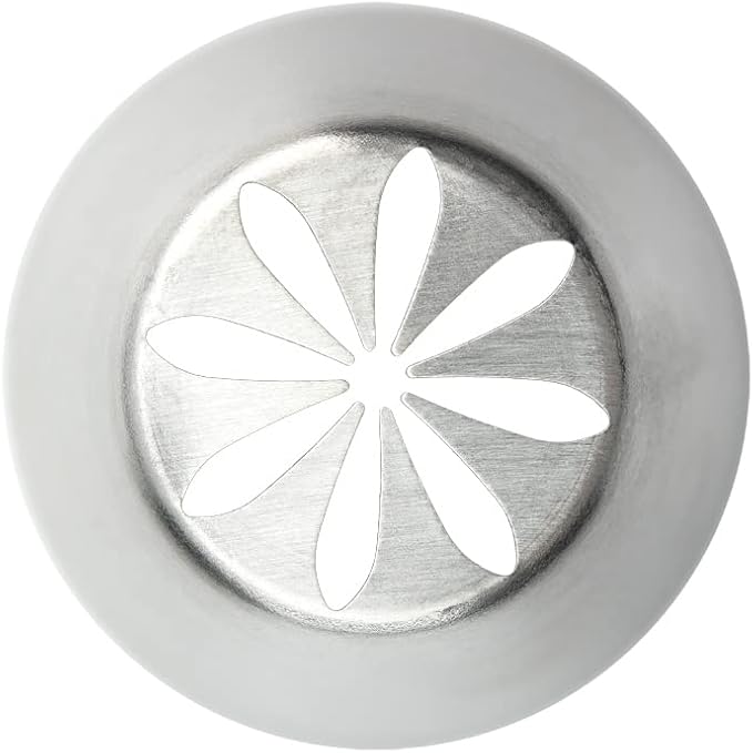 Restaurantware-Russian Piping Tip, 1 Lily Cake Decor Piping Tip - #20, Corrosion-Resistant, Stainless Steel Decorating Tip For Frosting, Dishwashable, Decorate Cupcakes, Cakes, or Cookies
