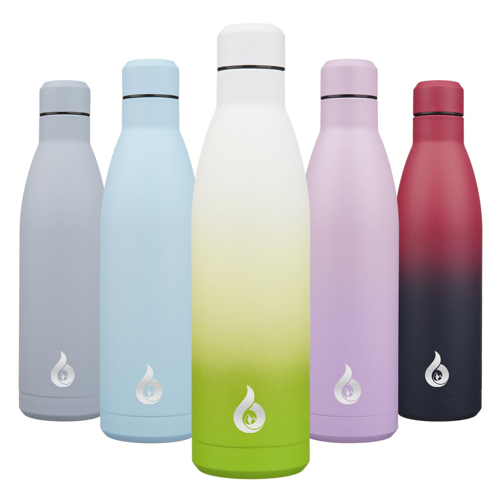 BJPKPK 25 oz Insulated Stainless Steel Water Bottle, Metal Sports Flask