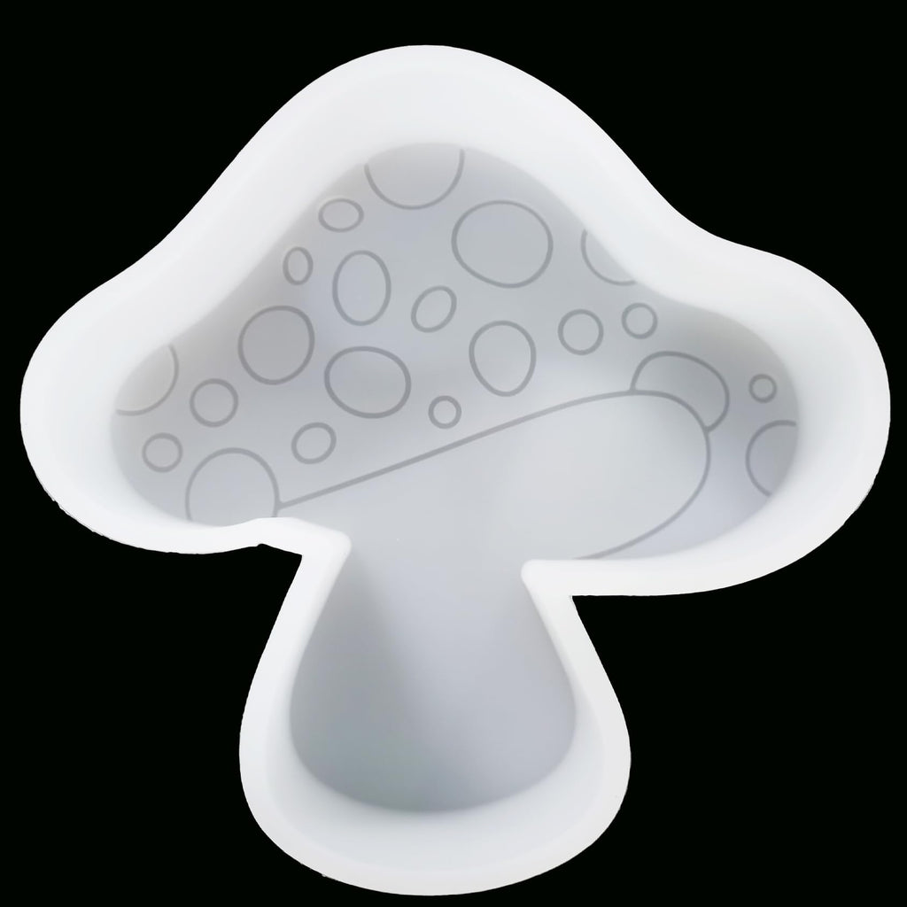 【300+ Design Optional】 Fuehbur Mini Mushroom Car Freshies Mold - Aroma Bead - Epoxy Resin - Candle Soap Silicone Mould - Medium Size
