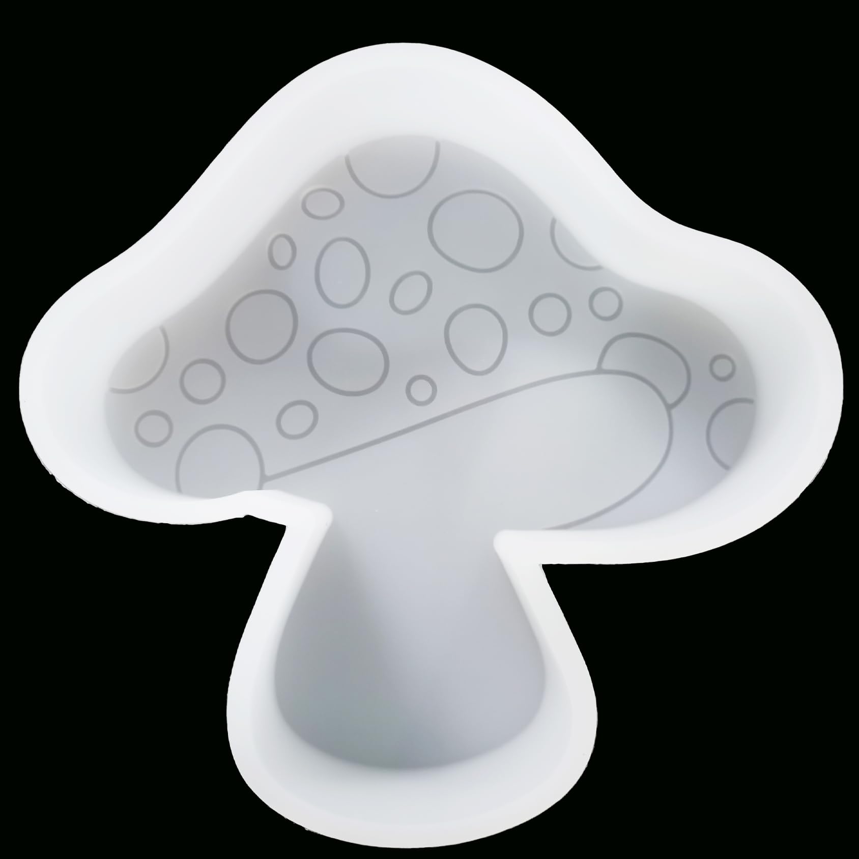 【300+ Design Optional】 Fuehbur Mini Mushroom Car Freshies Mold - Aroma Bead - Epoxy Resin - Candle Soap Silicone Mould - Medium Size