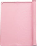 uxcell Silicone Pastry Mat, 19.7" x 15.8" Silicone Baking Mat with Measurements, Non-Stick Dough Rolling Mat for Making Pastry Cookies Bread Pizza Pink
