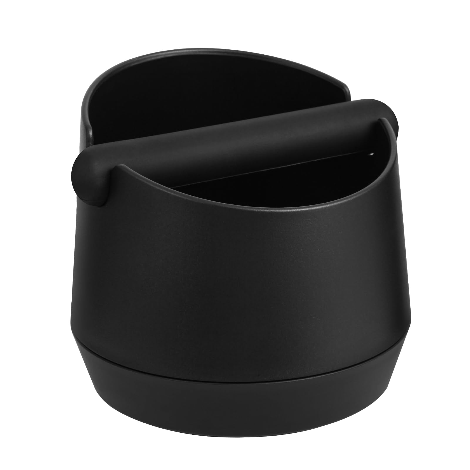 IAOSEN Knock Box 6 Inch Extra Large Capacity Design Espresso Knock Box Shock-absorbent Knock Box Espresso with Removable Knock Bar and Non-Slip Base Espresso Accessories for Home/Office
