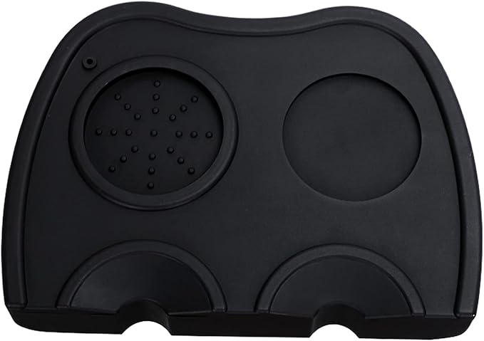 Coffee Tamper Mat Silicone Corner Tamping Mat (Large)