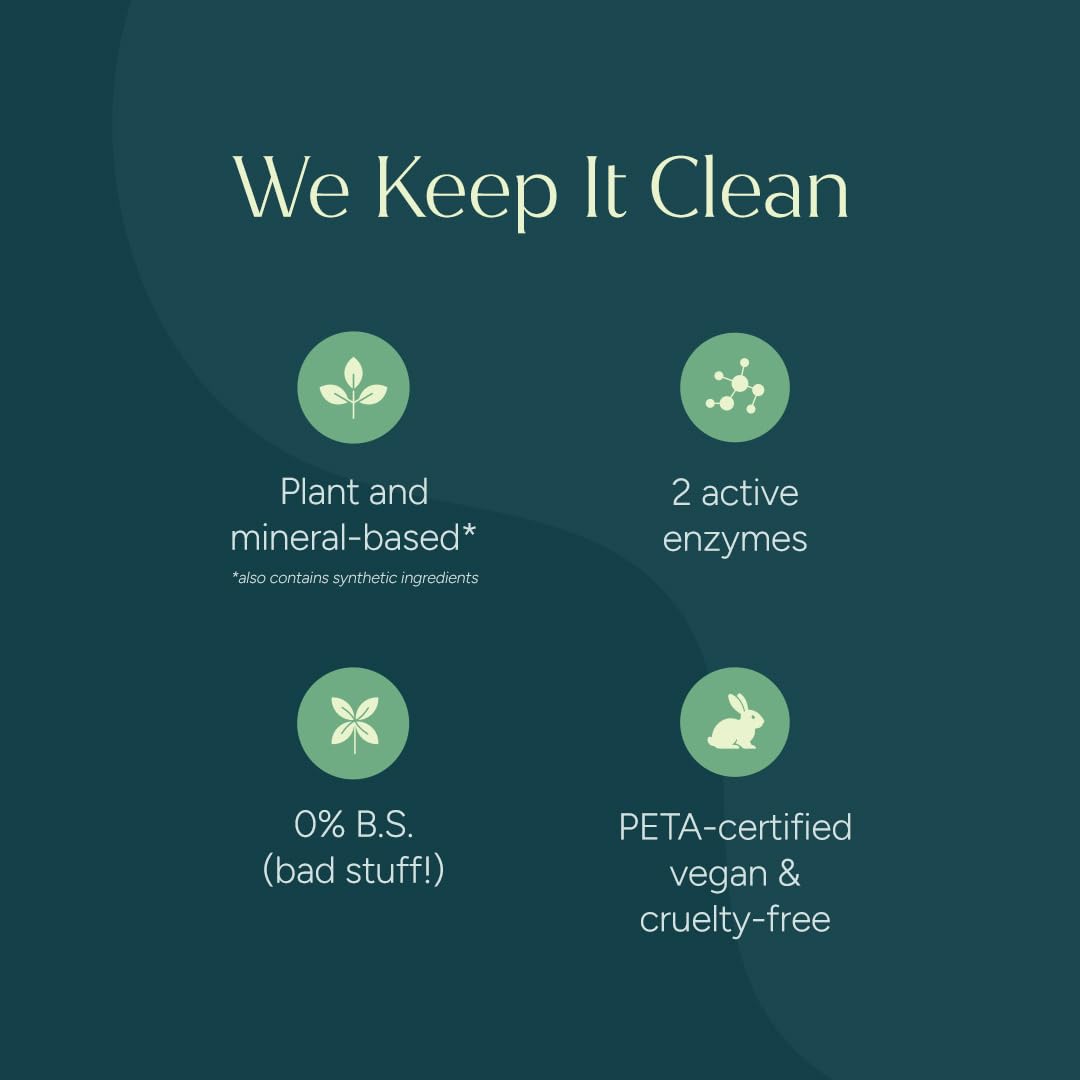 Puracy Dishwasher Pods, Natural Dishwasher Detergent, Free & Clear Dish tabs - Enzyme-Powered, Spot & Residue Free - TikTok Trend Items, Must Haves from TikTok Made Me Buy It (Free & Clear, 18 Count)