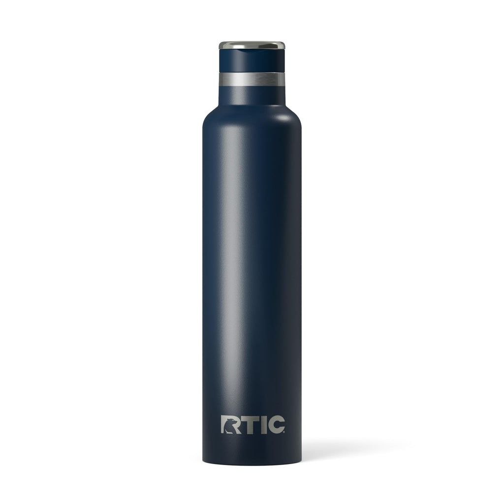 RTIC 26oz Journey Water Bottle, Ceramic Lined, Navy