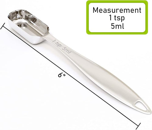 1PCS 1tsp(5ml) Measuring Spoon, Stainless Steel Measure Teaspoon