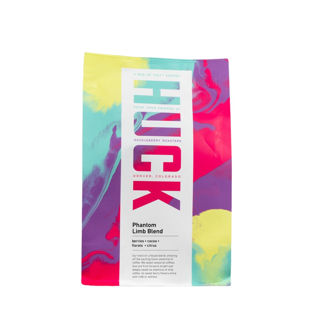 Phantom Limb - Roasted by Huckleberry Roasters - Whole Bean Coffee - 2 Pound Bag