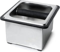 Rattleware Stainless Steel Knock Box Set, Medium Espresso Grounds Bin