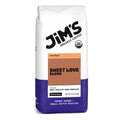 Jim’s Organic Coffee – Sweet Love Blend – Whole Bean, Dark Roast, Bold 11 oz Bag