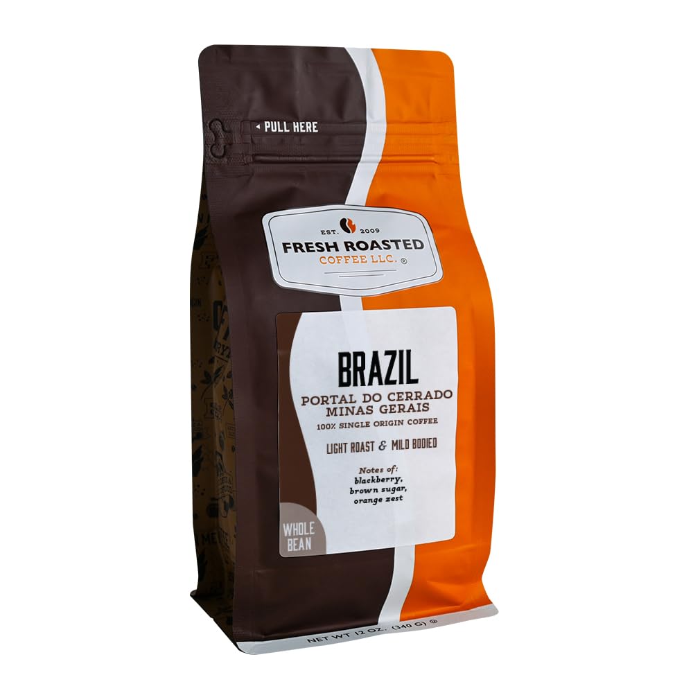 Fresh Roasted Coffee, 100% Colombian Whole Bean Coffee, Medium Roast, Kosher, 2 lb (32 oz)