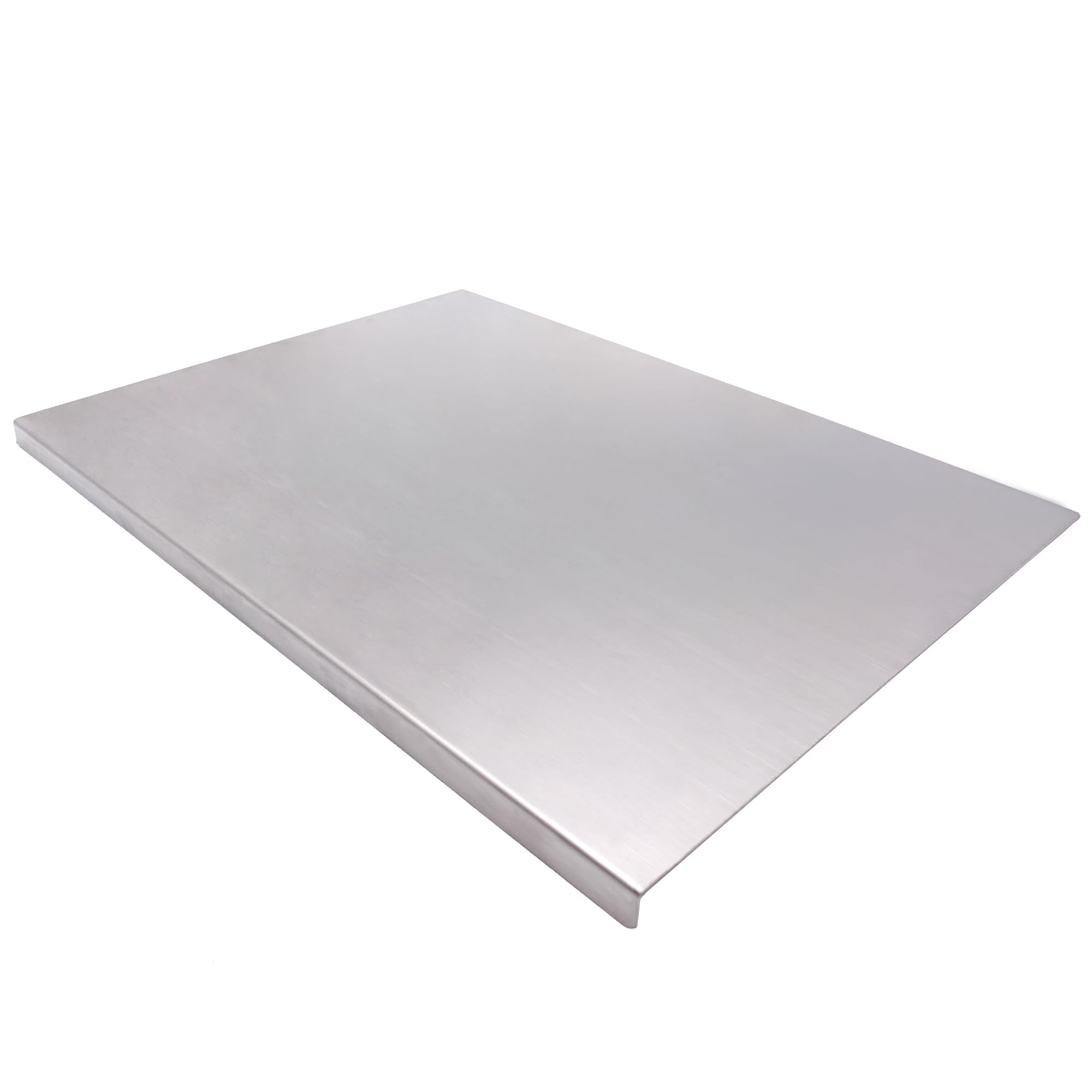 BILLAMB Stainless Steel Cutting Boards for The Kitchen, Suitable for Meat, Fruits, Vegetables, Bread, and Baking Large-sized Cutting Boards (50 x 50cm/19.7 x 19.7 in)
