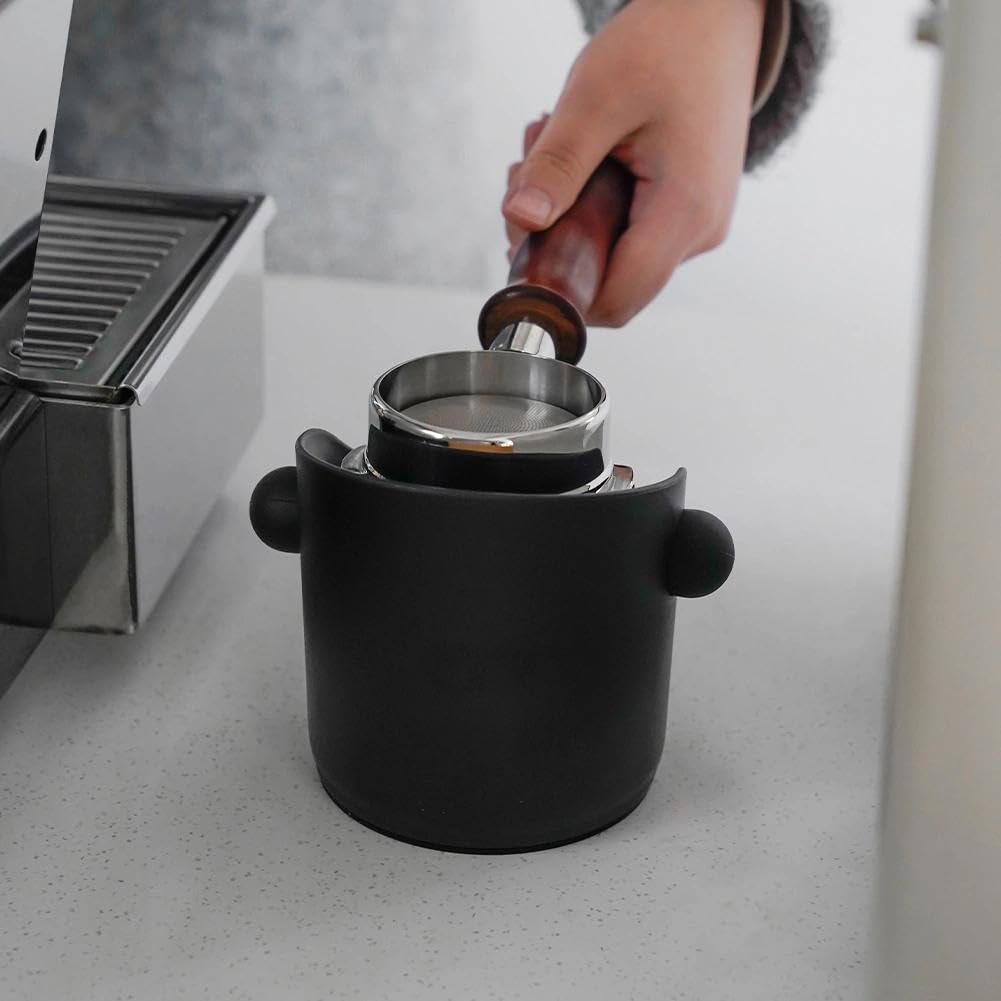 watchget Espresso Knock Box Small Coffee Knock Box for Coffee Grounds