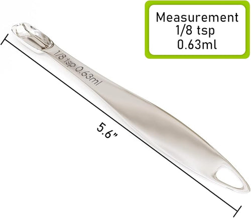 1PCS 1/8tsp(0.63ml) Measuring Spoon, Stainless Steel Measure Teaspoon