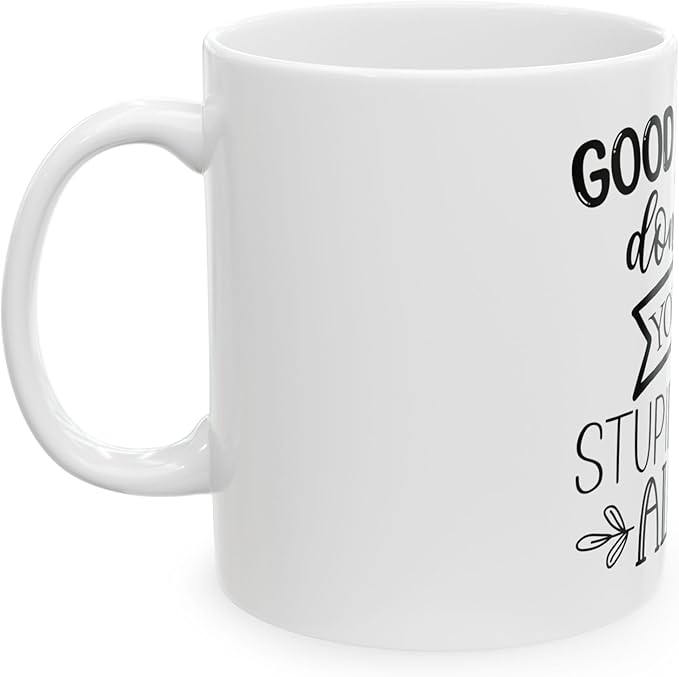 11 OZ Novelty Coffee Mugs - Christmas Gift (Good Friends Theme)
