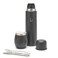 BALIBETOV 25 fl oz Yerba Mate Set, Stainless Steel Mate Gourd, Thermal Flask & Bombilla Straw, Complete Mate Kit, Double Wall Insulated, BPA Free, Dishwasher Safe
