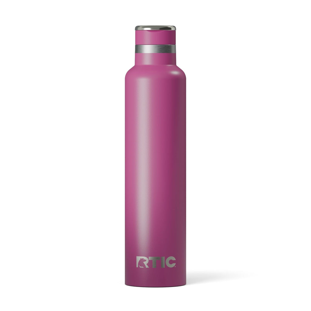 RTIC 26oz Journey Water Bottle, Ceramic Lined, Very Berry
