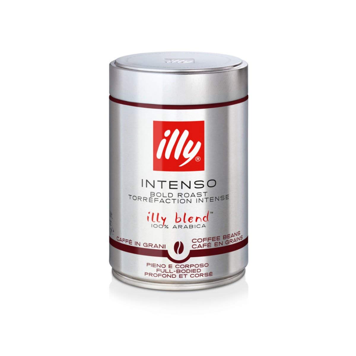 illy Whole Bean Coffee, Intenso Bold Roast, 8.8oz, 12 Pack
