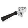 CrossCreek 54mm Espresso Double Spouts Portafilter with 3 Ear | Fits 54mm Breville/Sage Barista Espresso Machine | Stainless Steel Basket and Walnut Handle | Espresso Accessories