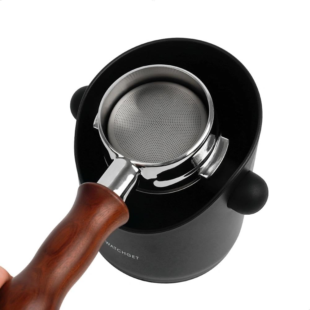 watchget Espresso Knock Box Small Coffee Knock Box for Coffee Grounds