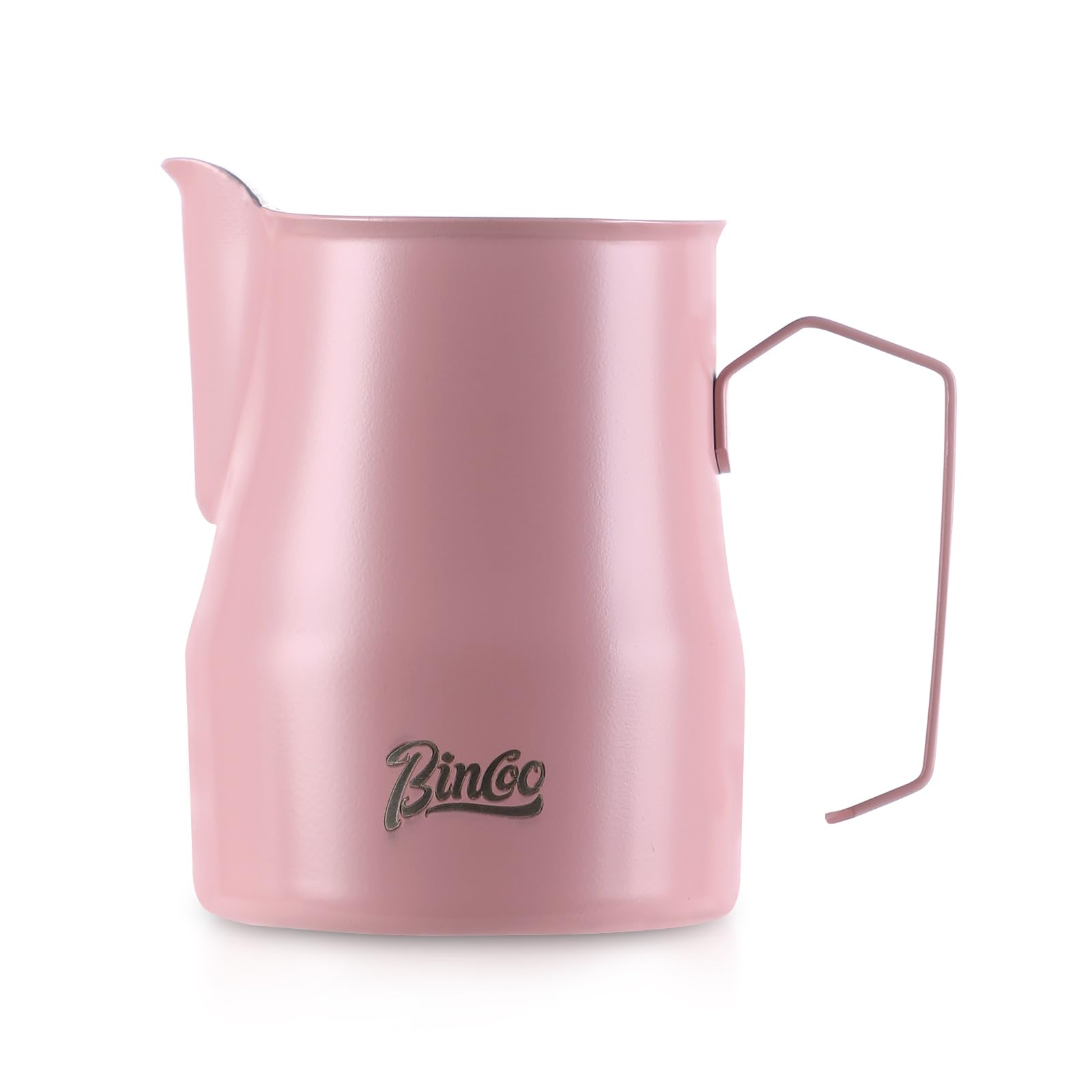 Milk Frothing Pitcher 450ML - Espresso Steaming Pitcher with Large Handle and Spout,Cappuccino Latte Art Cup for Barista and Home Cafe