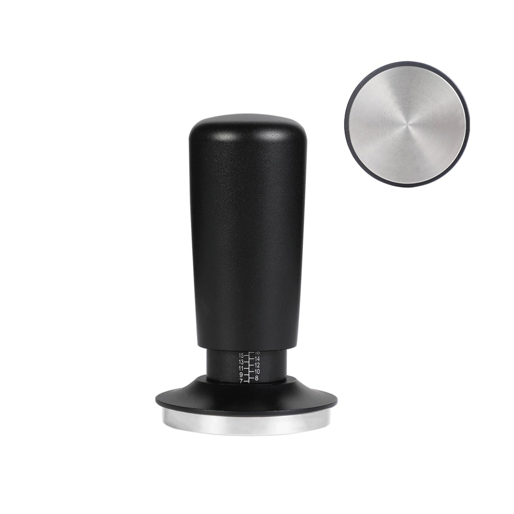 TFSWUFI 53mm Espresso Tamper,Spring Loaded Tamper with Stainless Steel Flat Base,Compatible with 53mm Portafilter,Coffee Tamper for Coffees Enthusiast and Home Barista