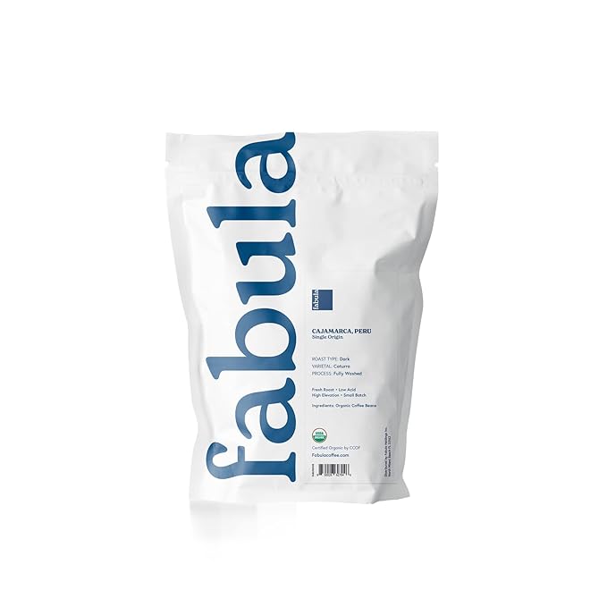 Fabula Coffee Variety Pack - Medium, Decaf, Dark, Whole Beans - 3 bags (12 oz. each)
