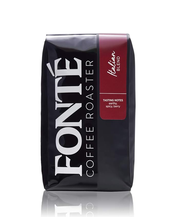 Fonte Coffee Roaster - Home Espresso Coffee - Medium-Dark Fresh Roast - Roasted in Seattle - Single Origin - Bright, Chocolately