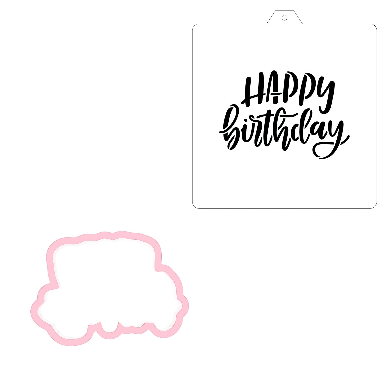 Cookie Cutter and Stencil Bundle Royal Icing Cookies Stencils Paint Your Own Biscuit Bakery Starter Kits Royal Icing Fondant Cutters Birthday Wedding Holiday Cookies Painting Coloring Pages Comb
