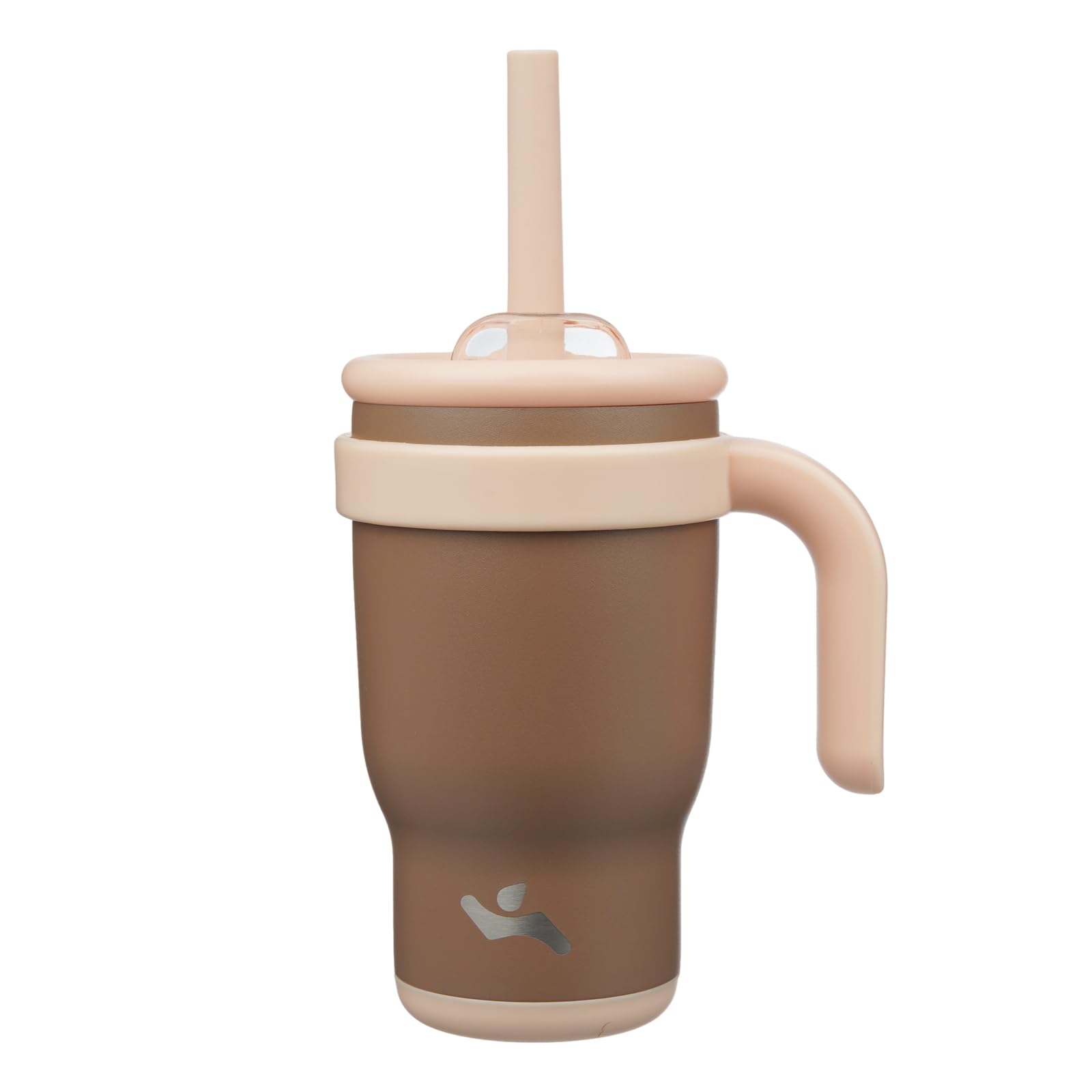 Konokyo 14 oz Tumbler with Handle and Straw, Insulated Travel Mug