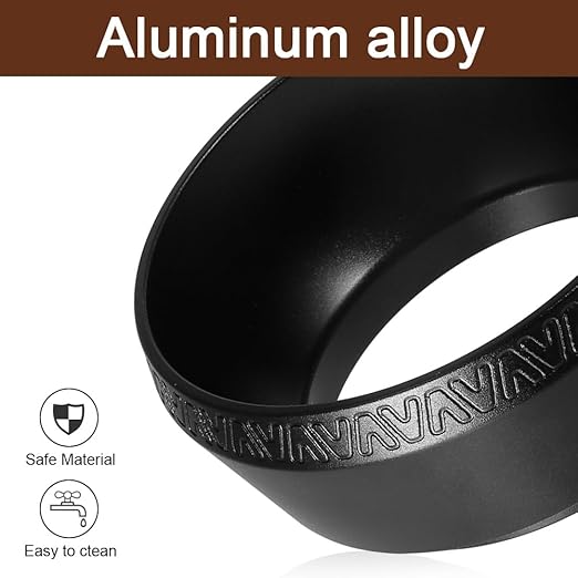 Magnetic Dosing Funnel, 53mm Espresso Dosing Funnel Aluminous Alloy Compatible with Breville 53mm Bottomless Portafilter